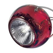 Chique design hanglamp BELUGA COLOUR rood