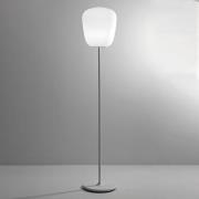 Fabbian Lumi Baka glas-vloerlamp, Ø 33 cm