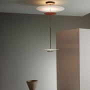 Vibia Flat LED hanglamp 3-lamps. Ø 90cm terracotta