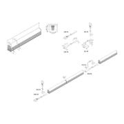 LED-lichtlijst EcoLite F HO opbouw, 4.000K, 90cm