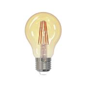 LED filament lamp E27 4,5W 2.000K 400lm goudkleurig