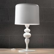 Tafellamp Eva TL3+1G 75 cm, wit