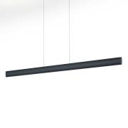 LED hanglamp Runa, zwart, lengte 132 cm
