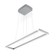 LED hanglamp Marisa-100, mat nikkel, 100 x 20cm