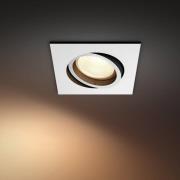 Philips Hue Centura LED inbouwspot hoekig, wit