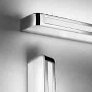 Tijdloze LED wandlamp Arcos, IP20 60 cm, chroom