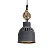PR Home Cleveland hanglamp 14 cm grijs/messing