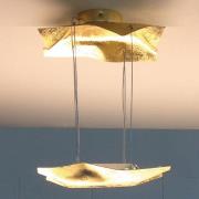 Piccola Crash - hanglamp afgewerkt met bladgoud