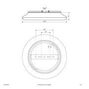 EVN Catino LED sensor plafondlamp, 40 cm