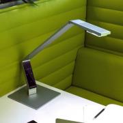 Luctra Table Lineair LED tafellamp voet alu