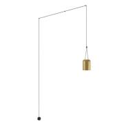 LEDS-C4 Attic hanglamp cilindrisch decentraal goud