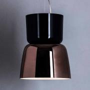 Prandina Bloom S5 hanglamp zwart/koper