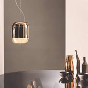 Prandina Gong S1 hanglamp koper gemetalliseerd