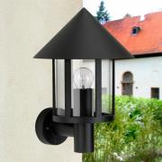 Buitenwandlamp Torcia zwart