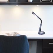 LED tafellamp Mitti met USB-aansluiting, zwart
