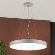 Space LED hanglamp, dimbaar, titanium, Ø 58 cm