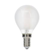 LED druppellamp E14 4,5W mat 2.700K dimbaar