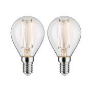 Paulmann LED lamp E14 2,7W 2700K filament 2/set