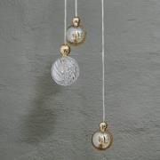 EBB & FLOW Uva L hanglamp, goud, goud-rook