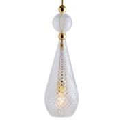 EBB & FLOW Smykke L hanglamp goud crystal check