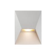 Pontio 15 buitenwandlamp, breedte 15 cm, wit