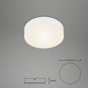 Flame LED plafondlamp, Ø 15,7 cm, wit