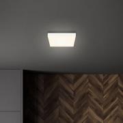 Flame LED plafondlamp, 21,2 x 21,2 cm, wit