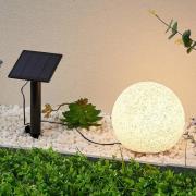 Lindby Hamela LED-solar-sfeerlamp, RGB, 20 cm