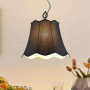 Lucande Binta hanglamp, 1-lamp, zwart