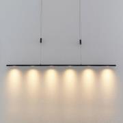 Lucande Stakato LED hanglamp 6-lamps 140 cm lang