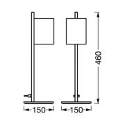 LEDVANCE SMART+ WiFi Decor Wood LED tafellamp