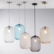 Hanglamp Ashford S15 met glazen kap helder