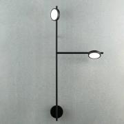 GRUPA Igram LED wandlamp 2-lamps zwart