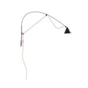 midgard AYNO wall L wandlamp zwart/oranje 940