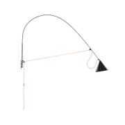 midgard AYNO wall XL wandlamp zwart/oranje 930