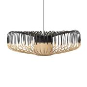 Forestier Bamboo up XXL hanglamp natuur/zwart