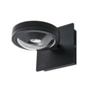 Megatron Solo Punto LED wandlamp, mat zwart