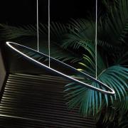 NEMO Ellisse Mega LED hanglamp Up 2.700K zwart