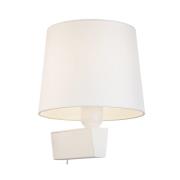 Wandlamp Chillin I met schakelaar, wit