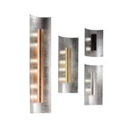 Wandlamp Aura Silber Kap goud, hoogte 30 cm