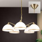 Hanglamp Old Lamp met kettingophanging, 5-lamps