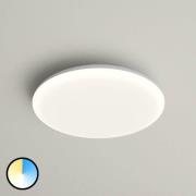 LED plafondlamp Azra, wit, rond, IP54, Ø 25 cm