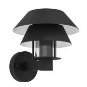 Buitenwandlamp Chiappera met dubbele kap