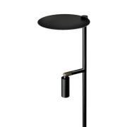 LED vloerlamp Kelly spot justeerbaar black/nikkel