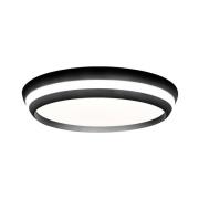 LED plafondlamp Cepa RGBW CCT zwart Ø 45 cm