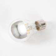 E27 3,5W LED kopspiegellamp A60 2700K zilver per 5