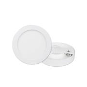Prios LED plafondlamp Edwina, wit, 23 cm, set van 3