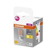 OSRAM Base PIN LED stiftlamp G9 4,2W 470lm per 5