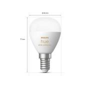 Philips Hue White Ambiance druppel E14 5,1W 470lm