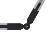 ERCO Flex-verbinder voor Minirail-rail, zwart
